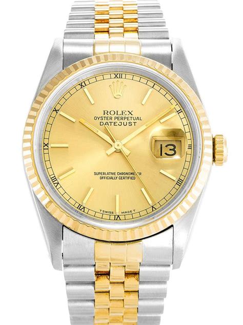 rolex 16233 replica prezzo usato|Rolex Datejust 36 36mm 16233 St/G Automatic .